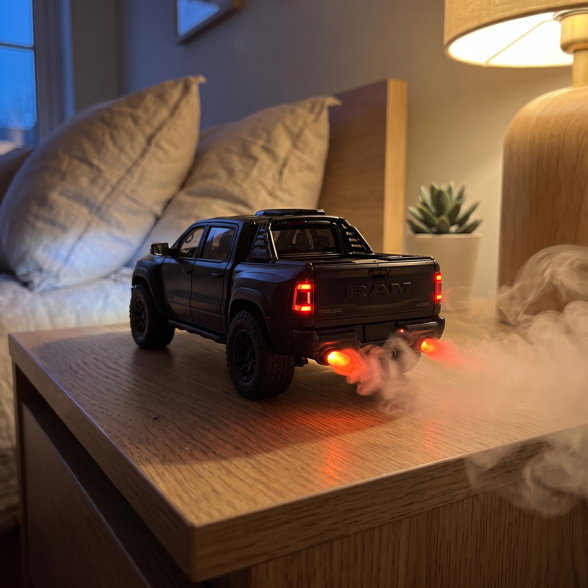 Motor Scent Black Ram TRX desk humidifier