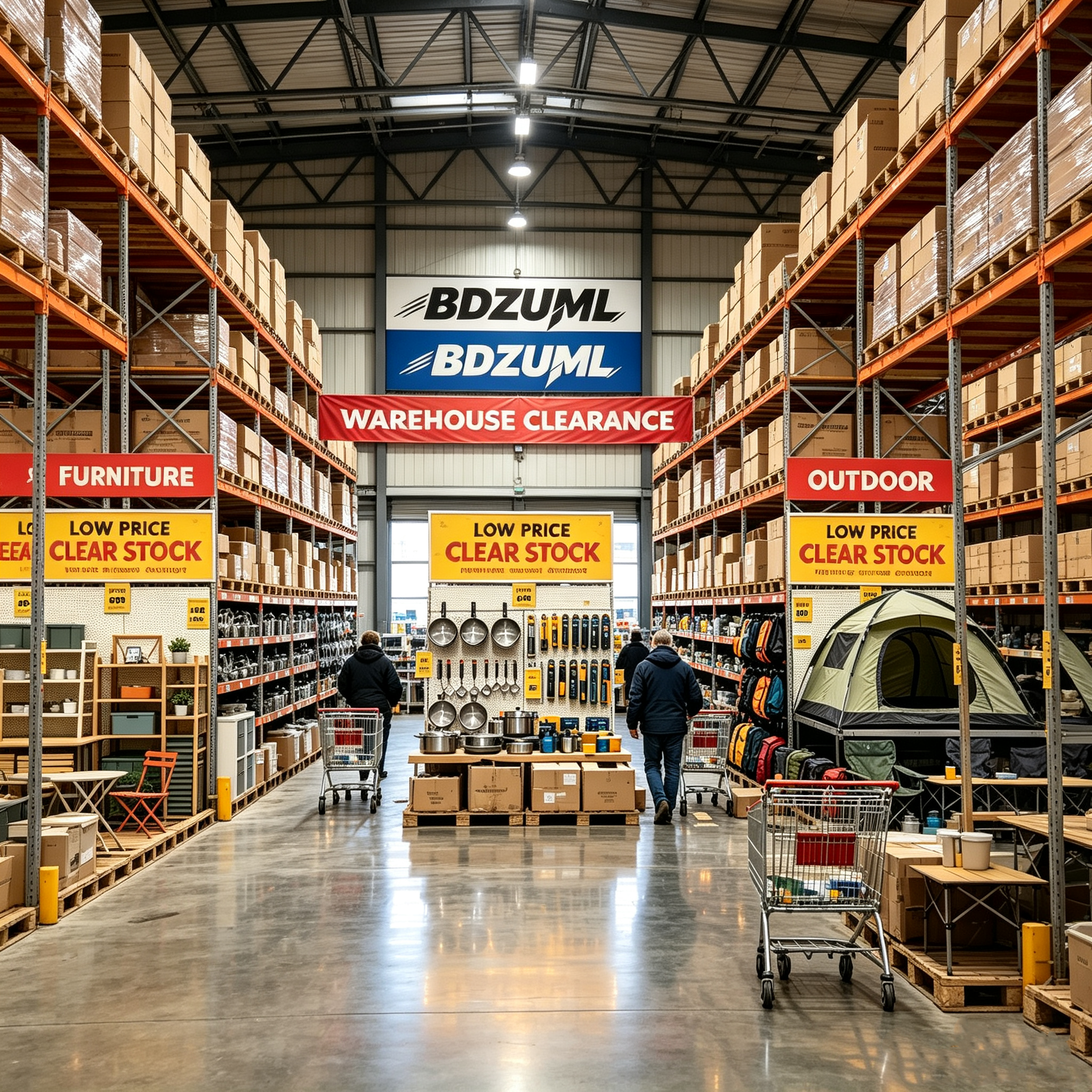 BDZUML warehouse clearance