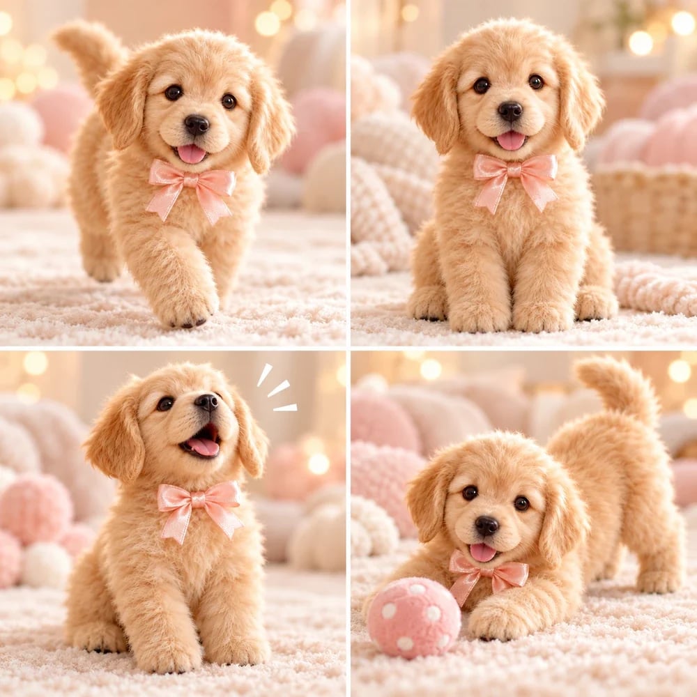🎄 Best Sellers – Golden BuddyTM Realistic Robot Golden Retriever Puppy