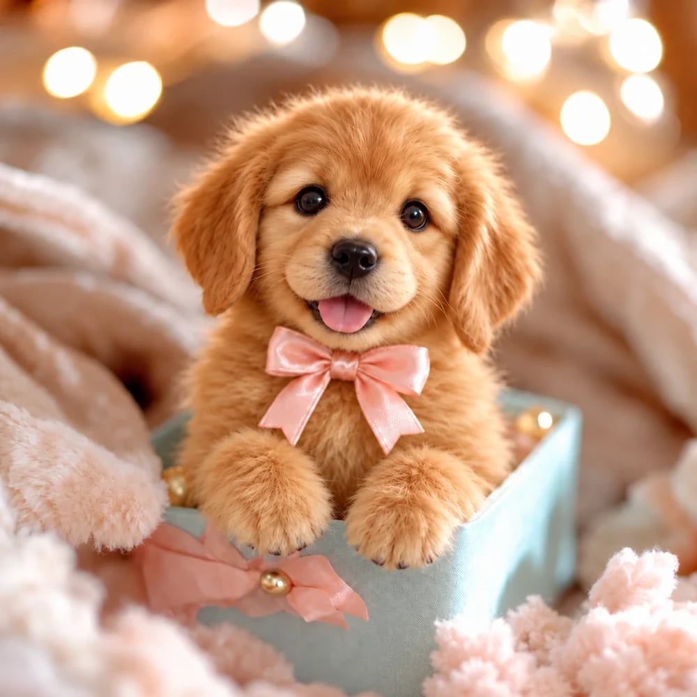 🎄 Best Sellers – Golden BuddyTM Realistic Robot Golden Retriever Puppy