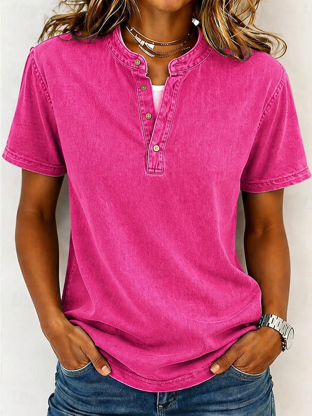 The Effortless Washed Cotton Henley