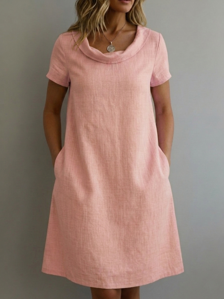 NEW ARRIVALS🔥 The A-Line Short Sleeve Easy Dress