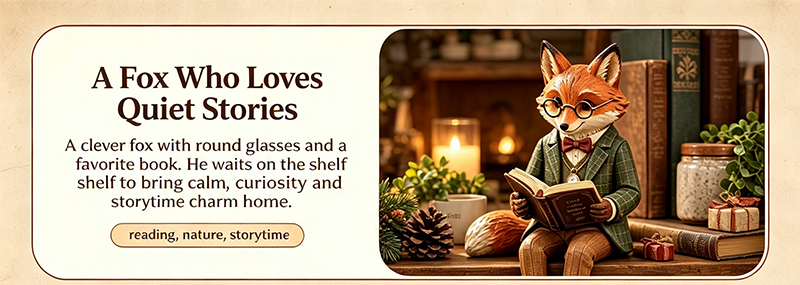 Reading Fox as a heartfelt gift