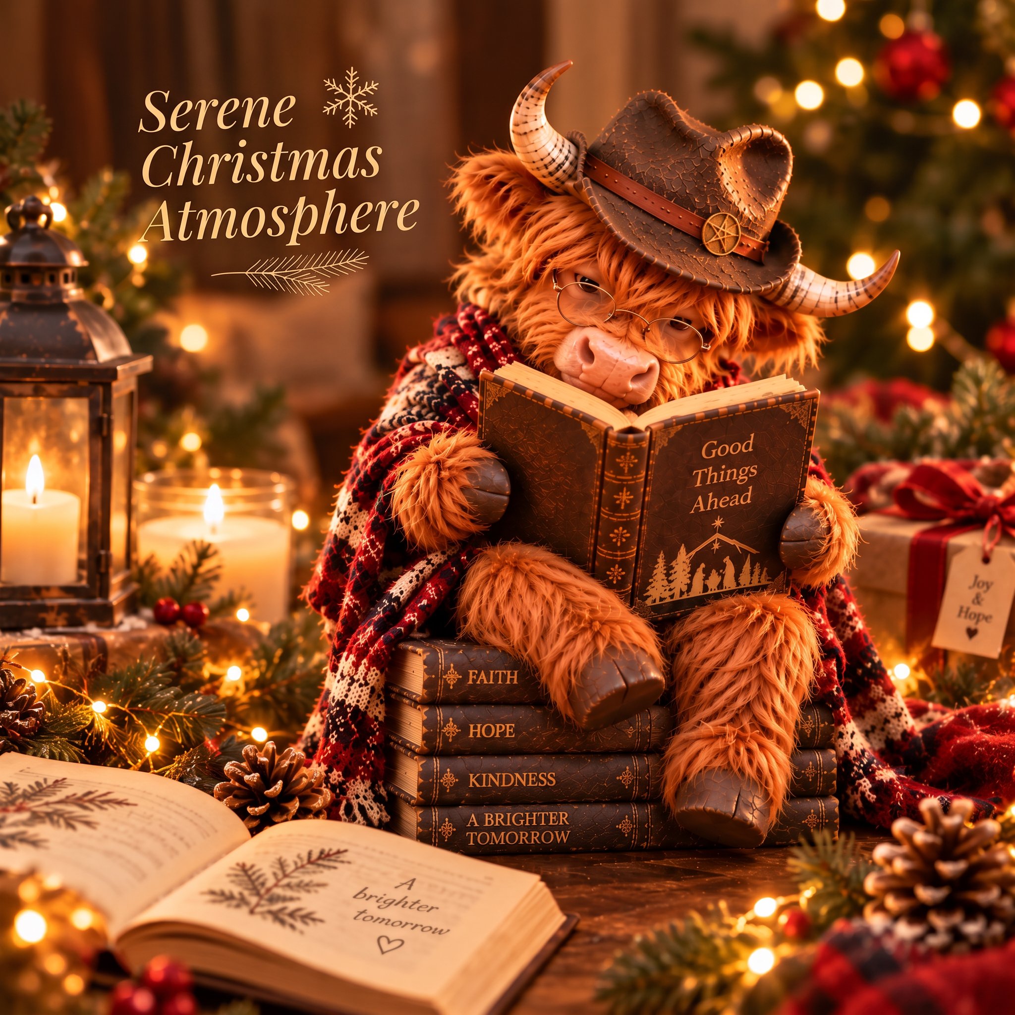 Cozy Highland Cow Holiday Decor