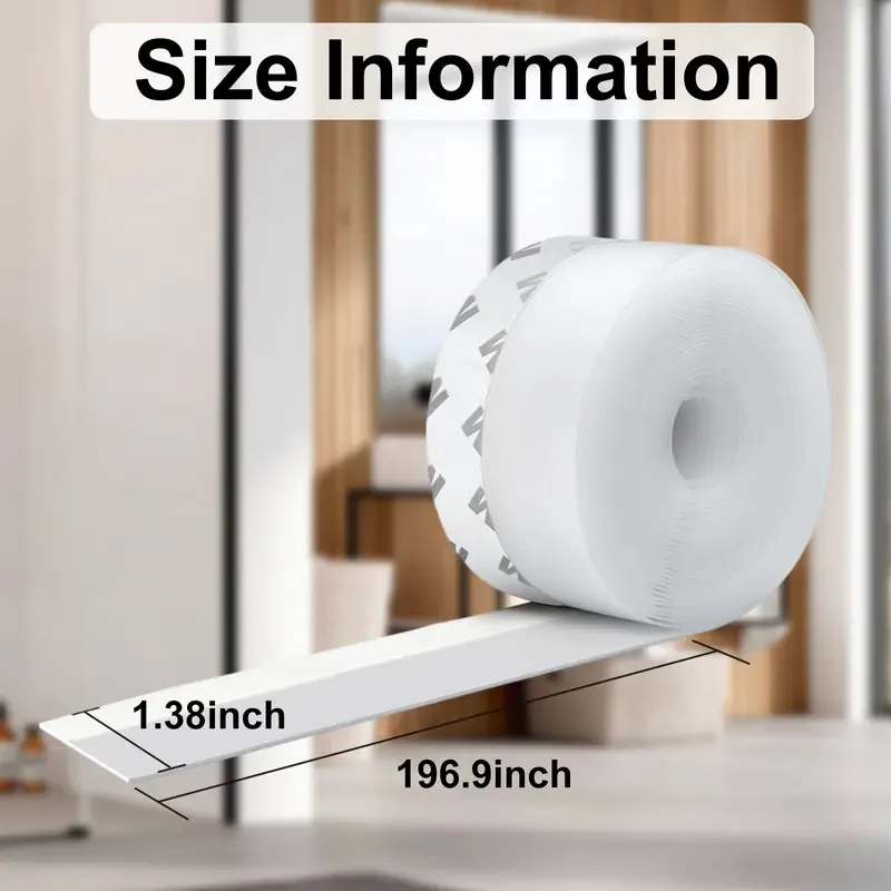 🔥LAST DAY SALE 49% OFF - 16.4Ft Door Weather Stripping | Adhesive Draft Stopper Seal Strip for Doors, Windows & Shower Doors-dy