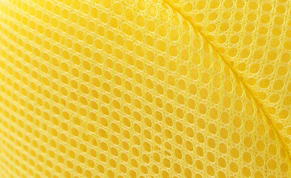 Breathable mesh detail