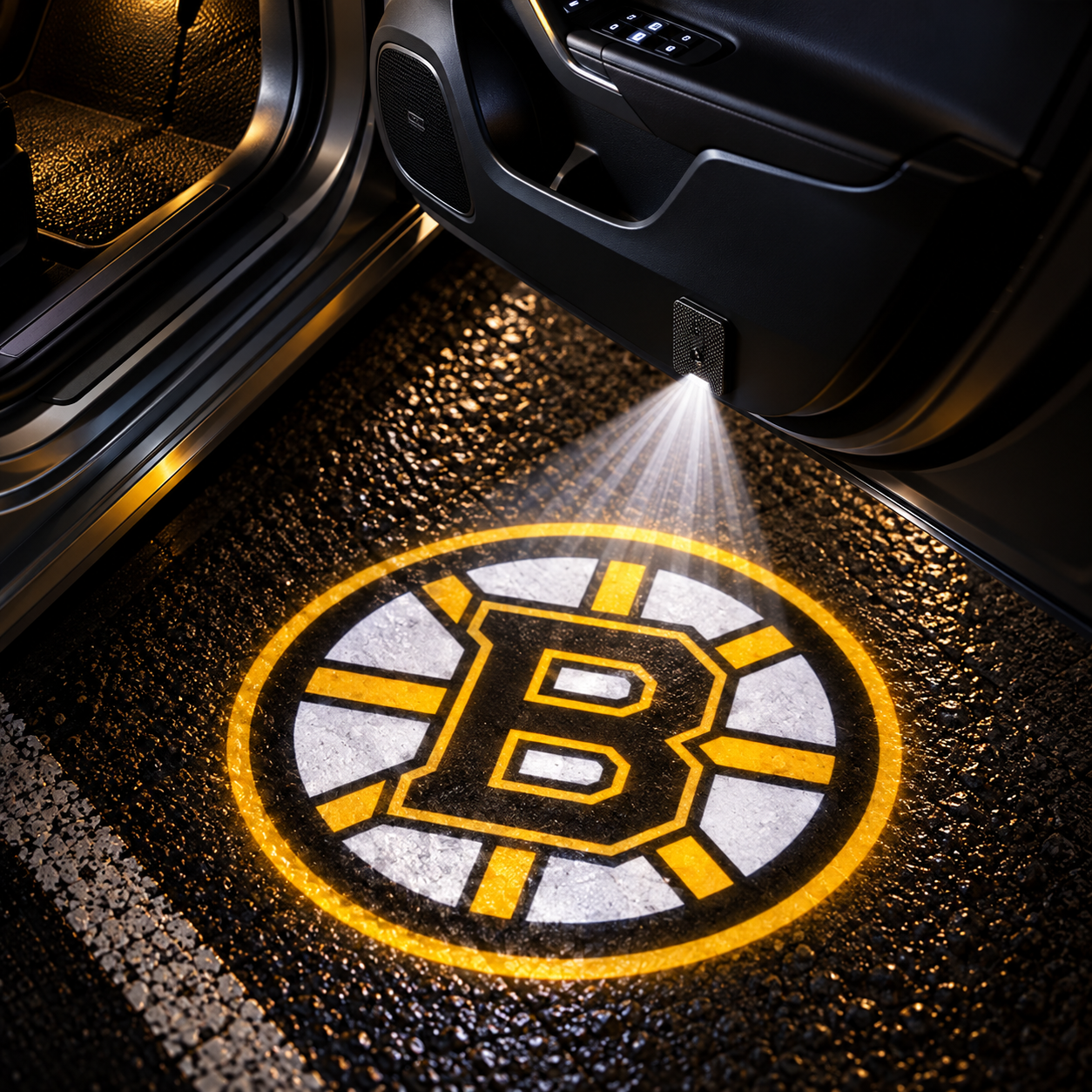 Hockey Led Car Door Projector Lights