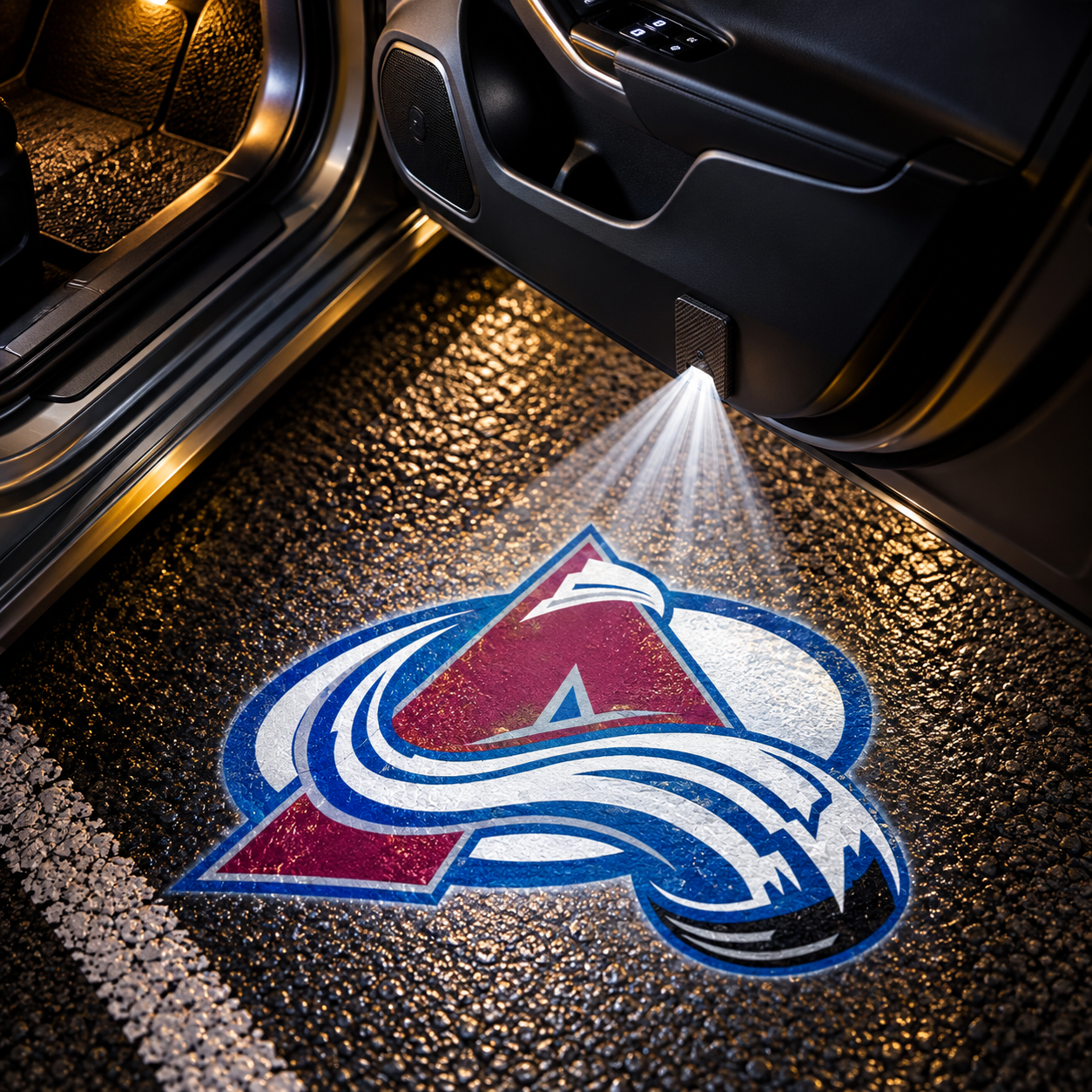 Hockey Led Car Door Projector Lights