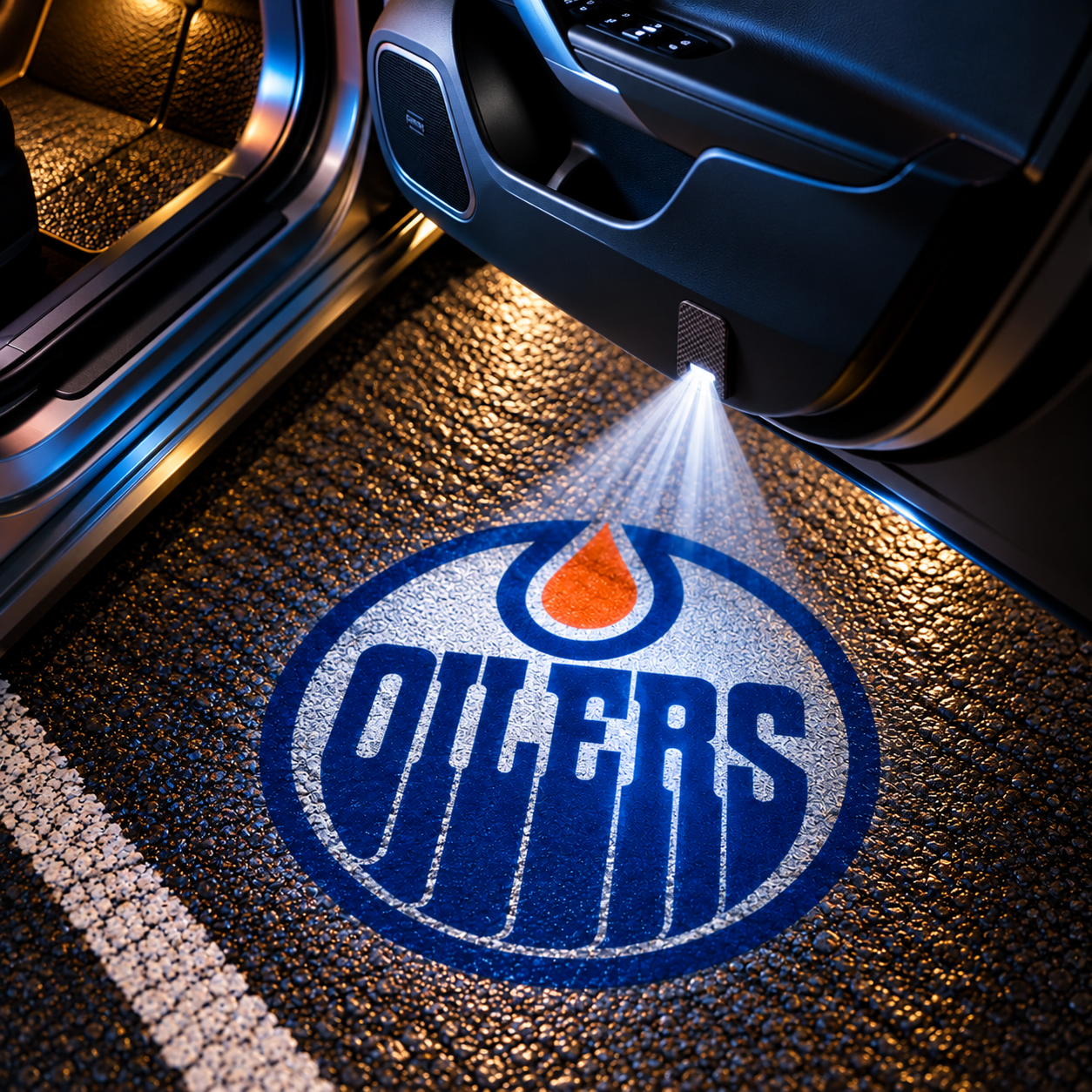 Hockey Led Car Door Projector Lights