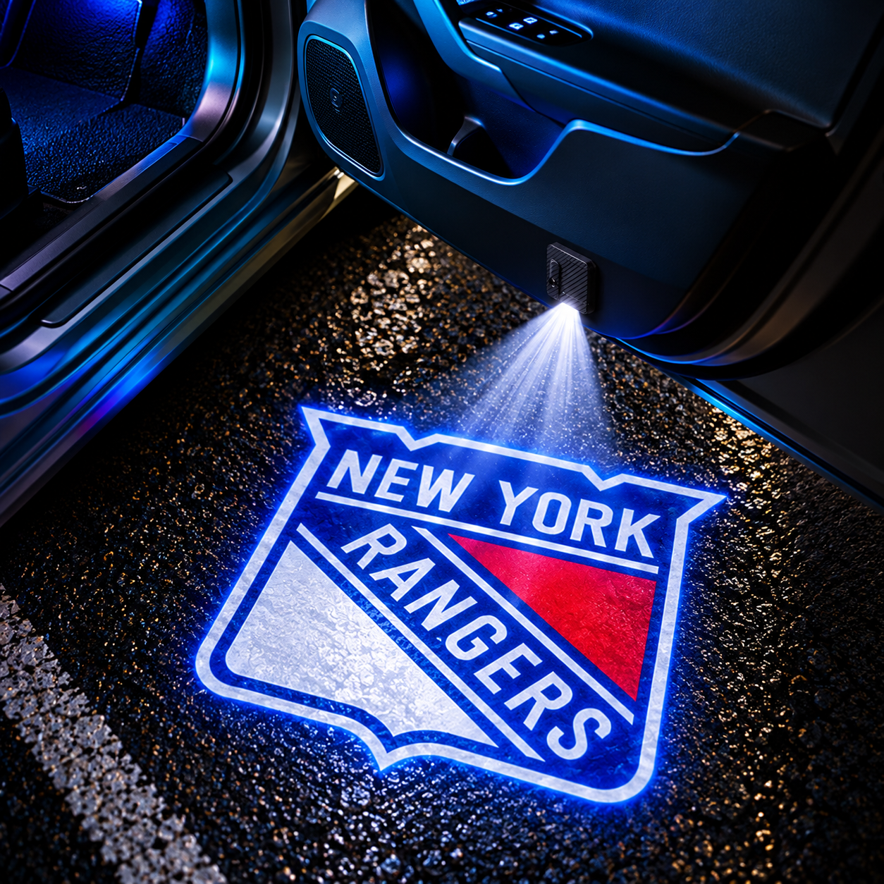 Hockey Led Car Door Projector Lights