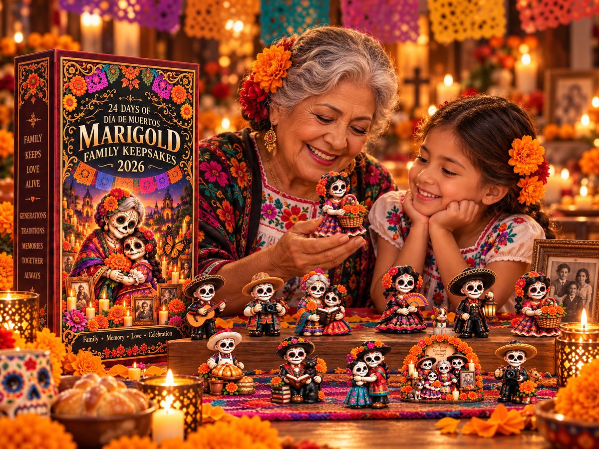 Family moment with grandmother and child