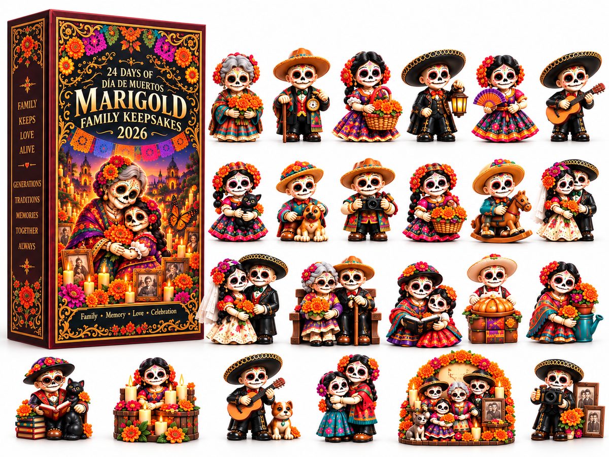 Character lineup and included figurines