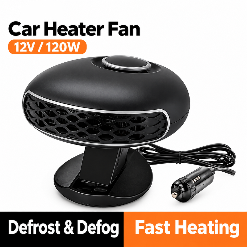 🔥LAST DAY SALE 49% OFF - Portable Car Heater Defroster with 360-Degree Rotating Base