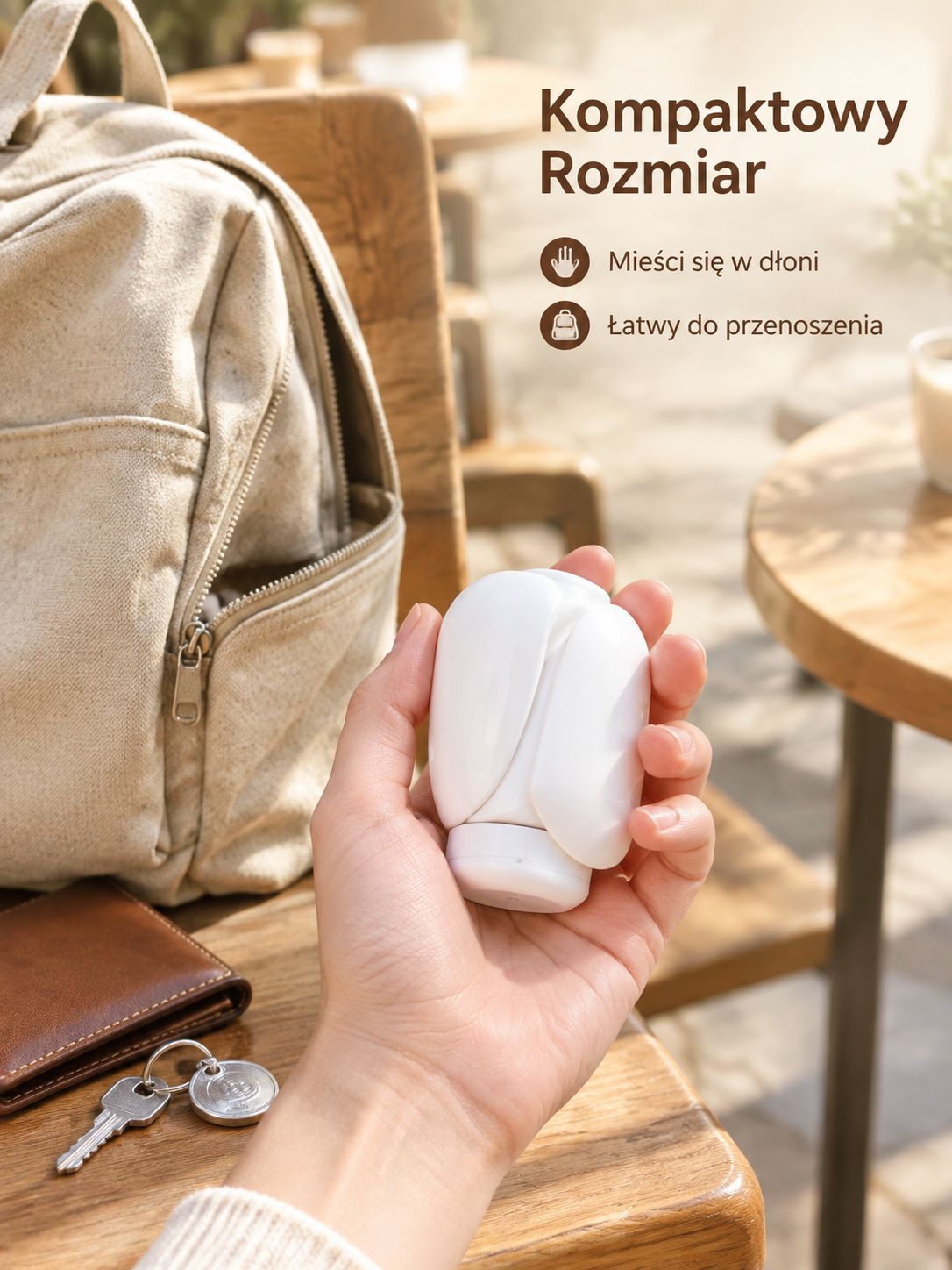 Kreatywna składana lampka biurkowa w kształcie mango