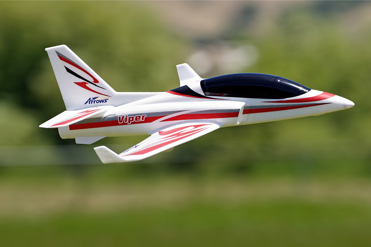 Arrows 50mm Viper RC Airplanes EDF PNP w/Vector