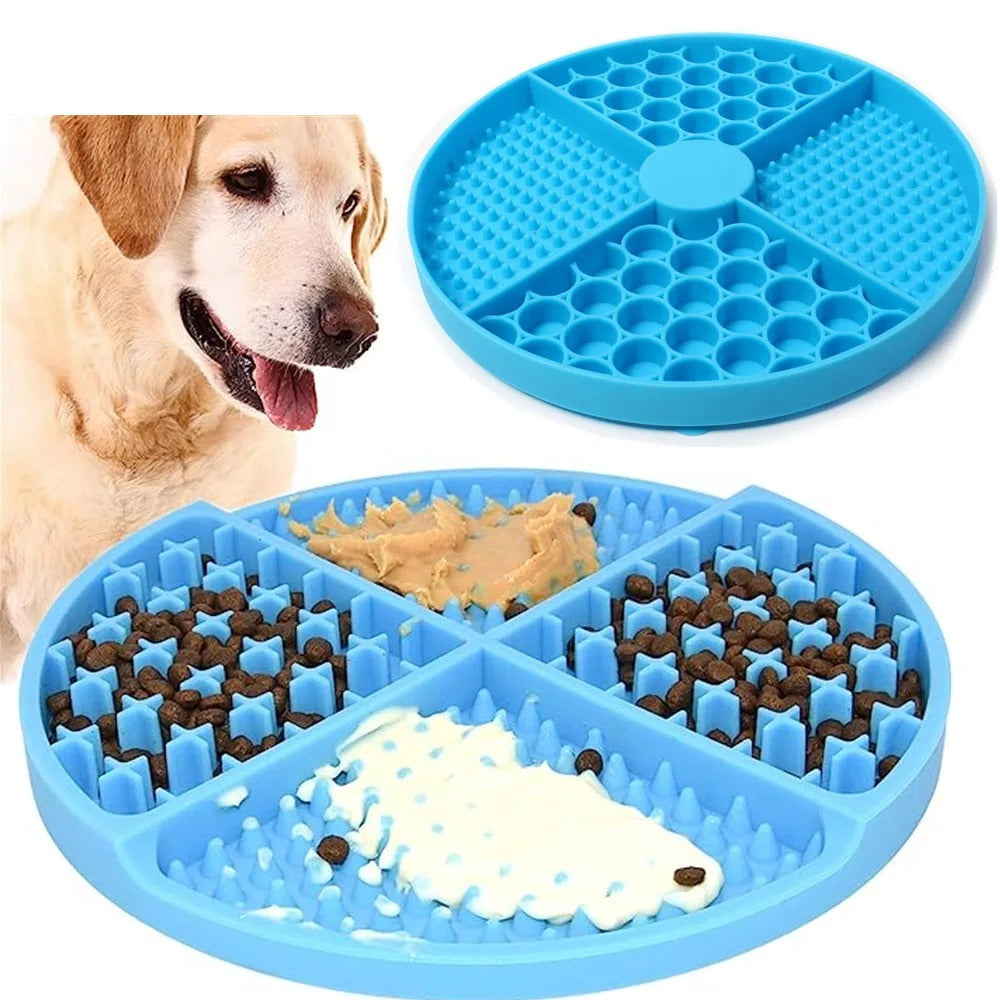 Slow Feeder Lick Mat for Dogs – Enrichment & Treat Mat