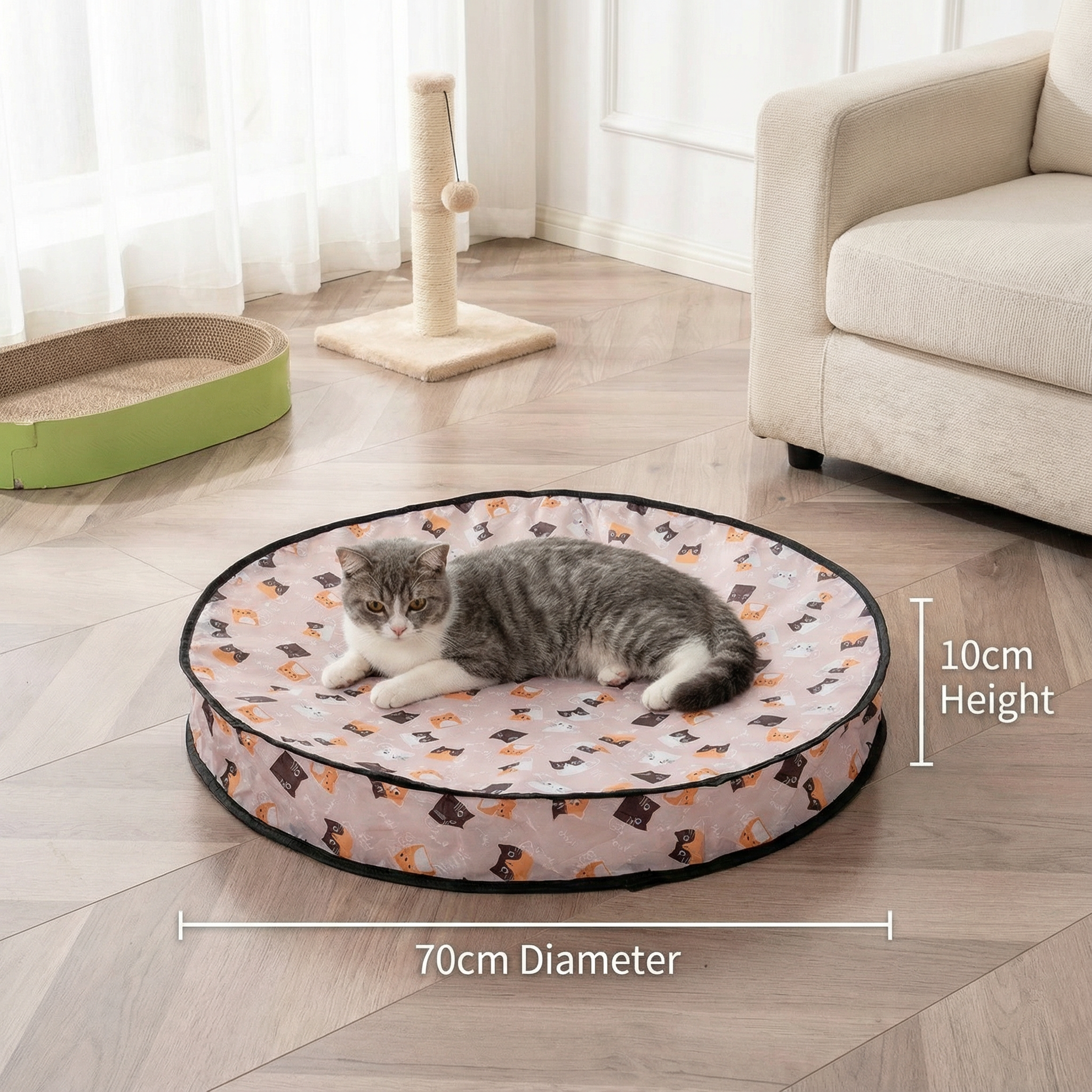 Interactive Hide and Seek Cat Toy