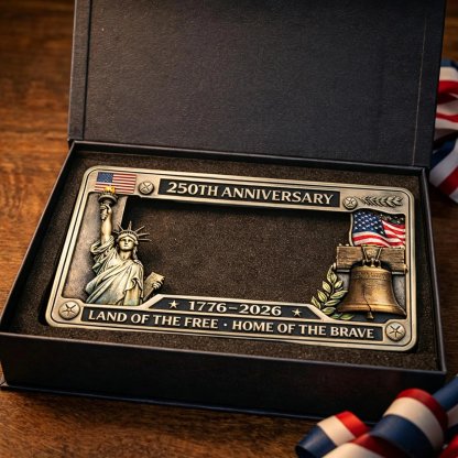 250th Anniversary Commemorative License Plate Frame🗽