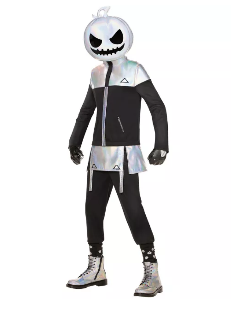 Déguisement Chrome Punk Fortnite pour enfant et ado