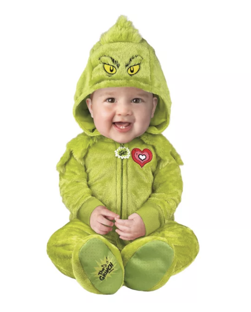 Déguisement combinaison du Grinch – Dr. Seuss pour bébé