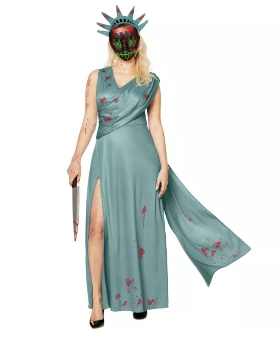 Déguisement Lady Liberty – La Purge pour femme