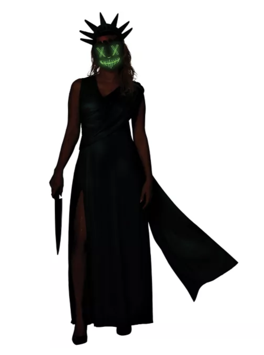 Déguisement Lady Liberty – La Purge pour femme
