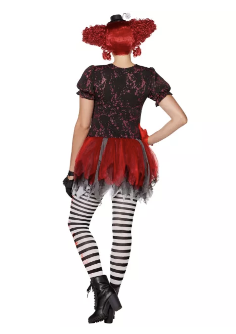 Déguisement de clown terrifiant pour femme