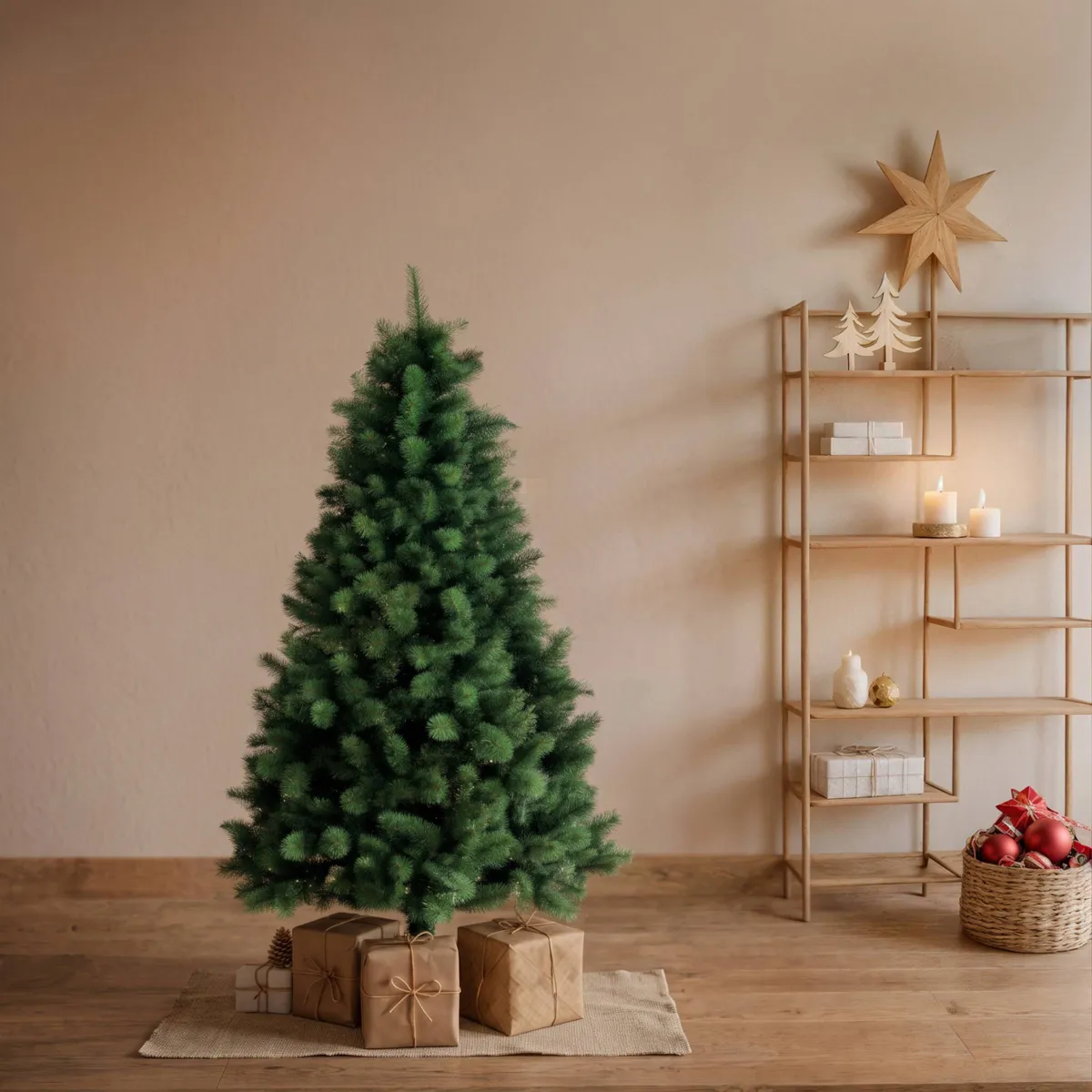 Sapin de Noël artificiel Épicéa – 120 cm, vert sapin