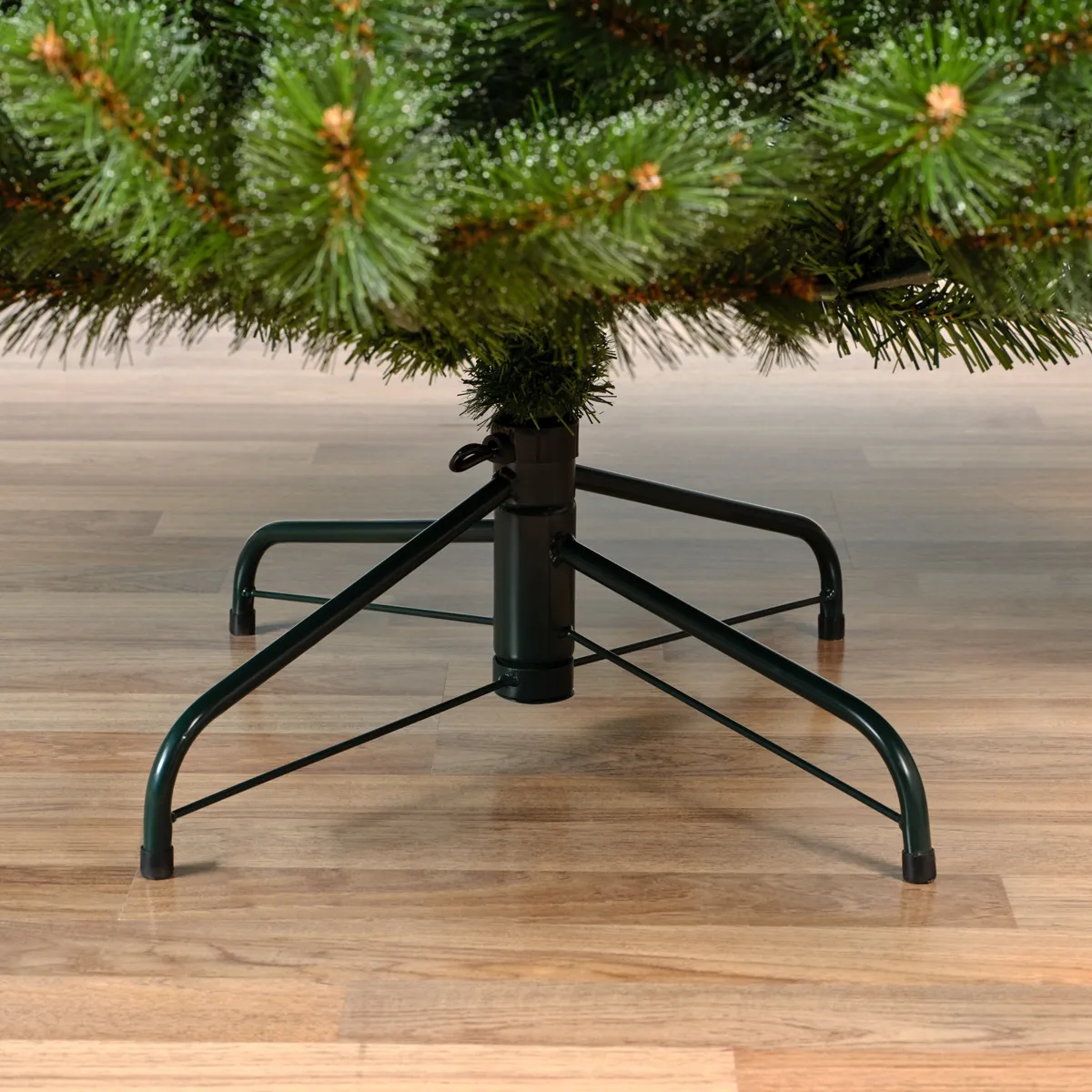 Sapin de Noël artificiel Boréal – 120 cm, vert effet perlé