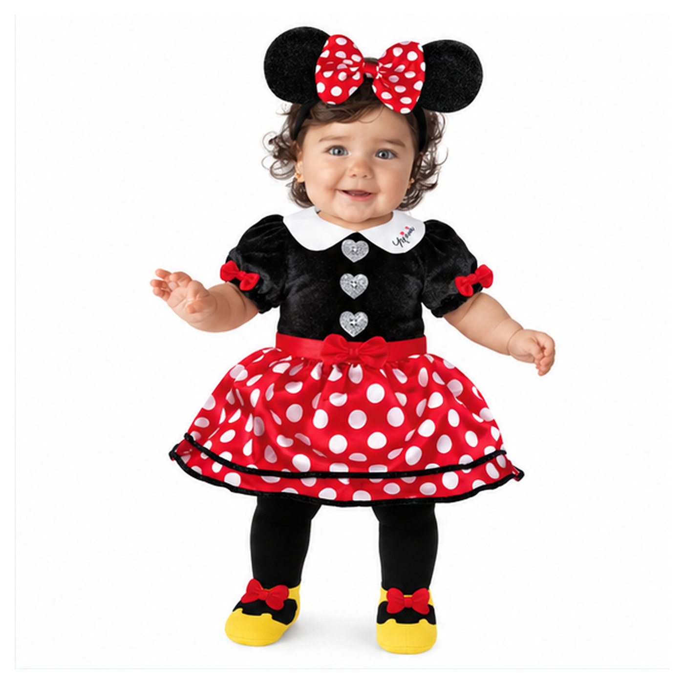 Déguisement robe Minnie Mouse pour bébé