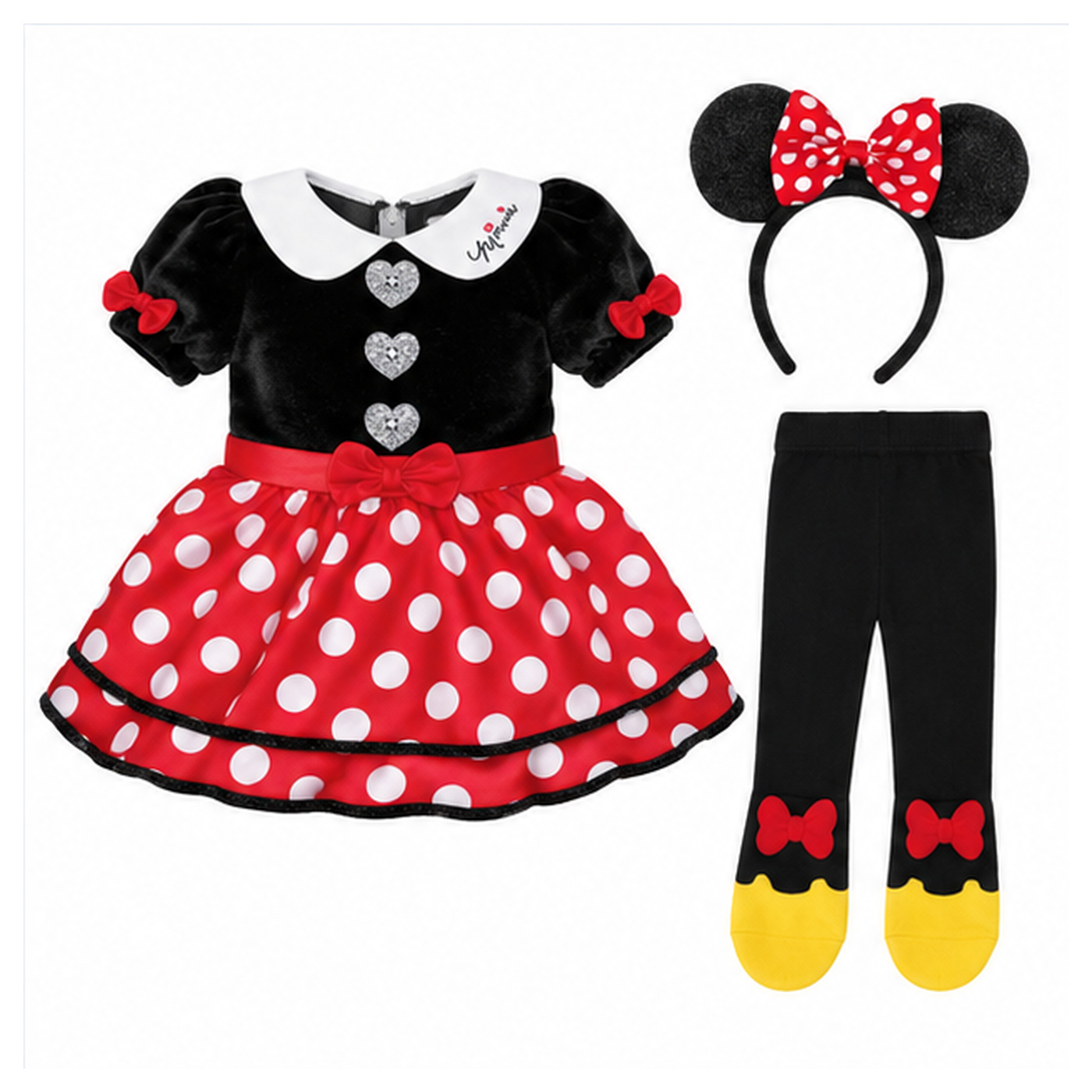 Déguisement robe Minnie Mouse pour bébé