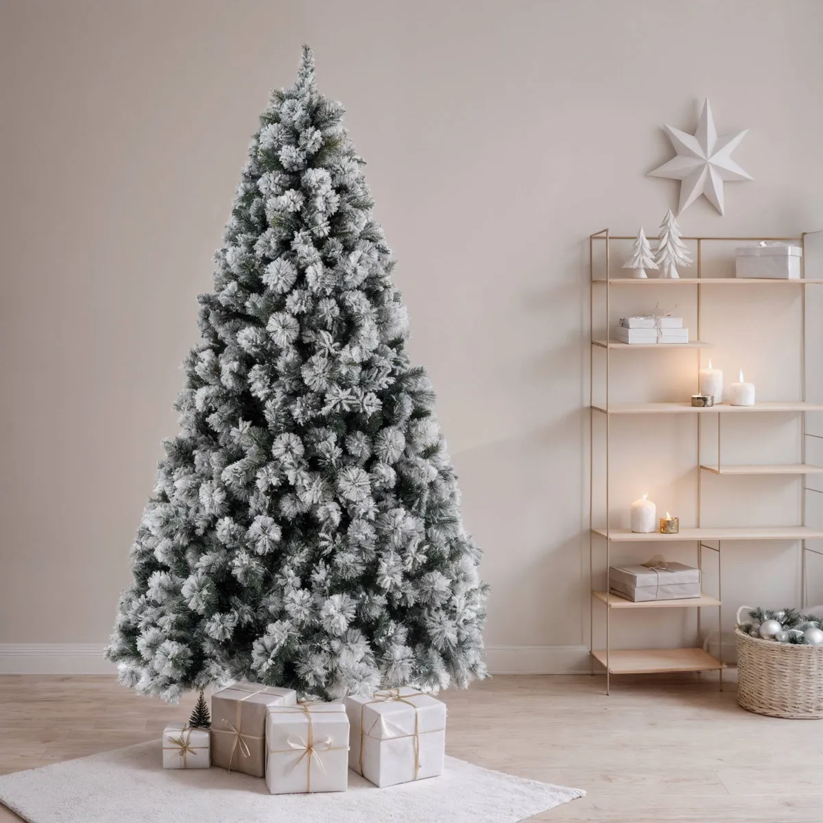 Sapin de Noël Enneigé Alaska 