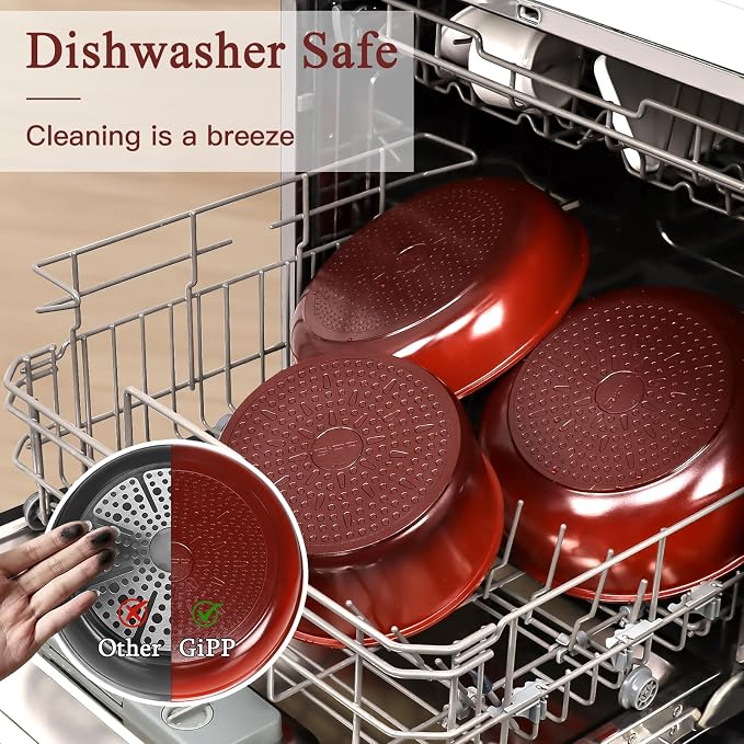 11PCS Pots and Pans Set Non Stick with Detachable Handle-Coolskitchenstore