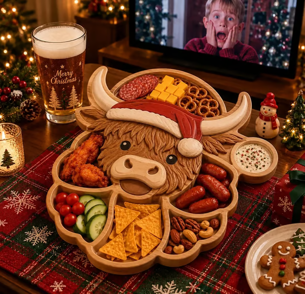Christmas Character Snack Tray