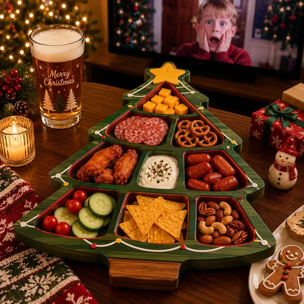 Christmas Character Snack Tray