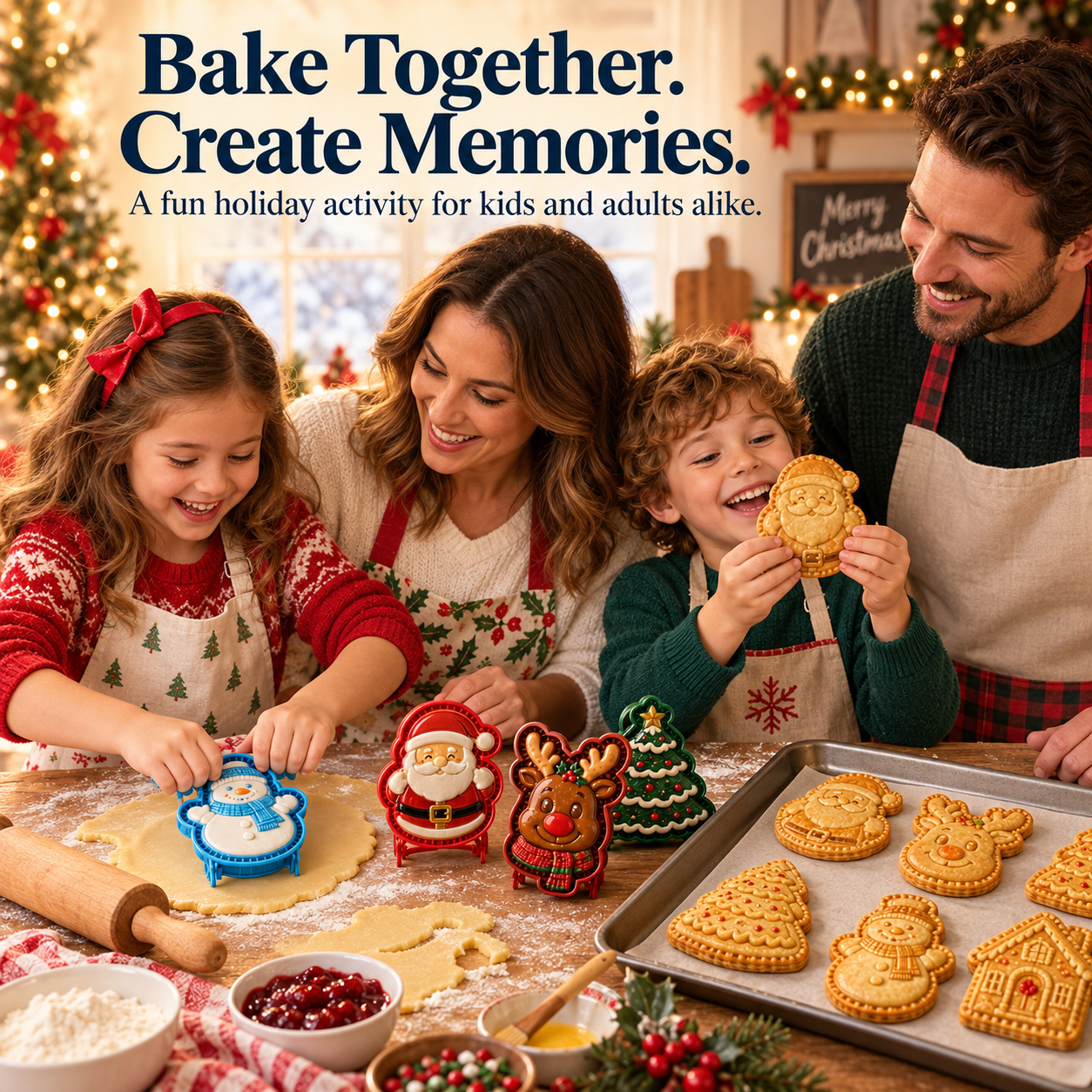 🔥Only $12.99 Last Day Promotion!✨ 🎄16-Design Christmas Mini Pie Mold Collection 🥧