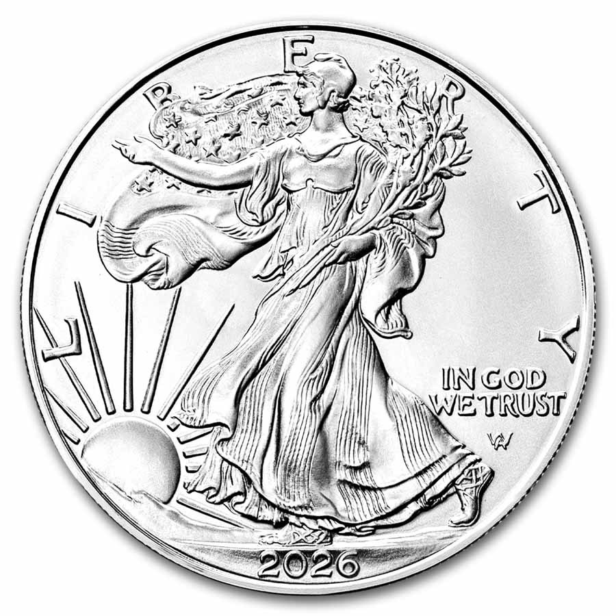Limited Quantity Available ⏳ | 2026 American Silver Eagle 1 oz Silver Coin