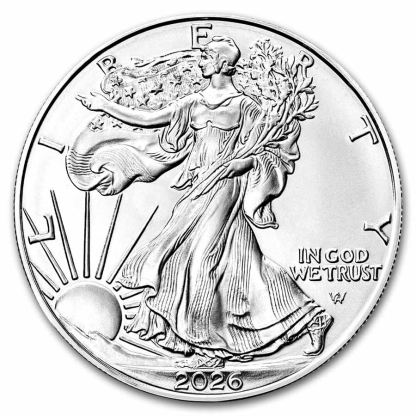 Limited Quantity Available ⏳ | 2026 American Silver Eagle 1 oz Silver Coin