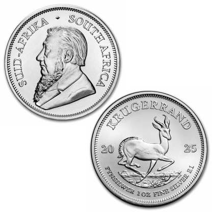 2026 South Africa 1 oz Silver Krugerrand Coin