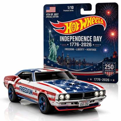 American Independence Day Patriotic Premium Muscle Car