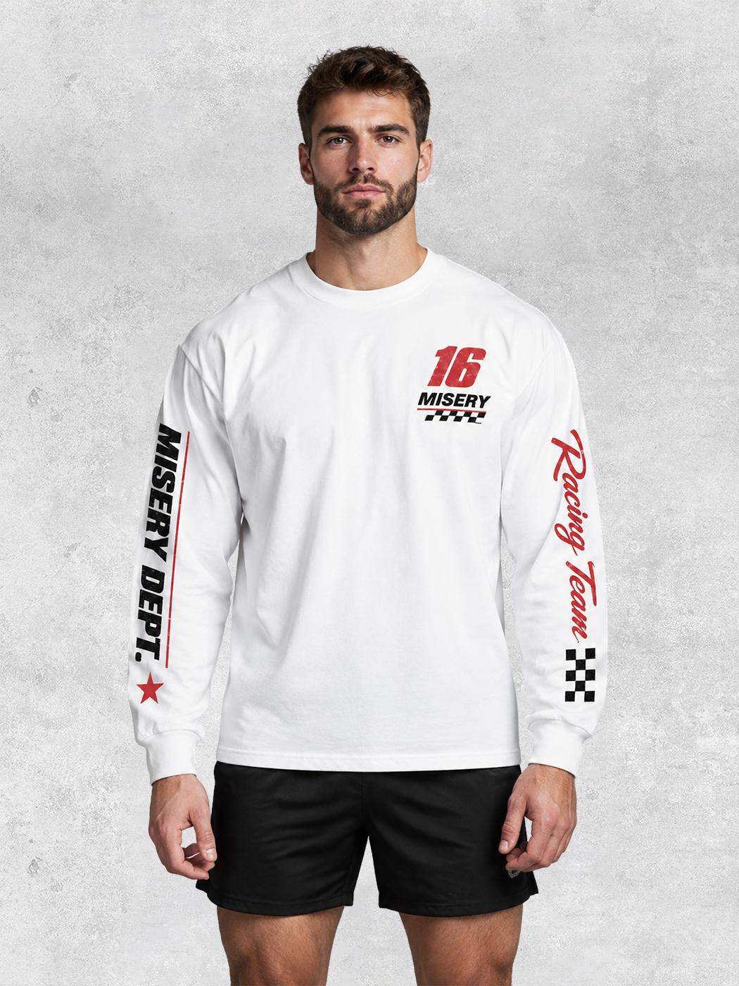 Grinram Misery Racing Team Classic Long Sleeve T-Shirt