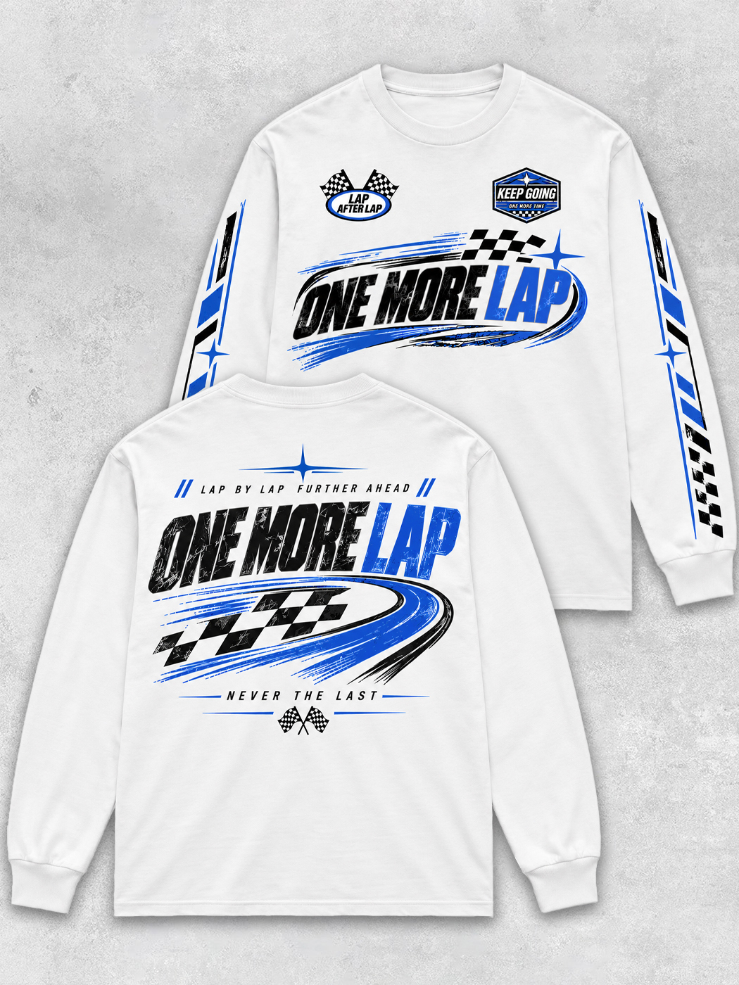 Grinram One More Lap Classic Long Sleeve T-Shirt