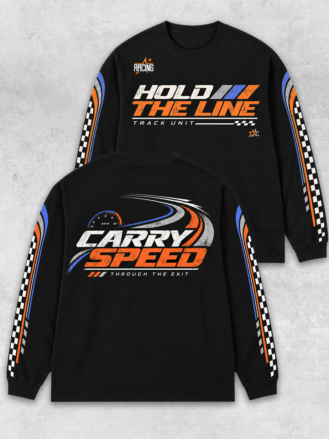 Grinram Hold The Line Carry Speed Classic Long Sleeve T-Shirt