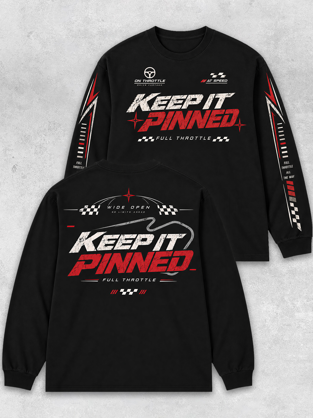 Grinram Keep It Pinned Classic Long Sleeve T-Shirt