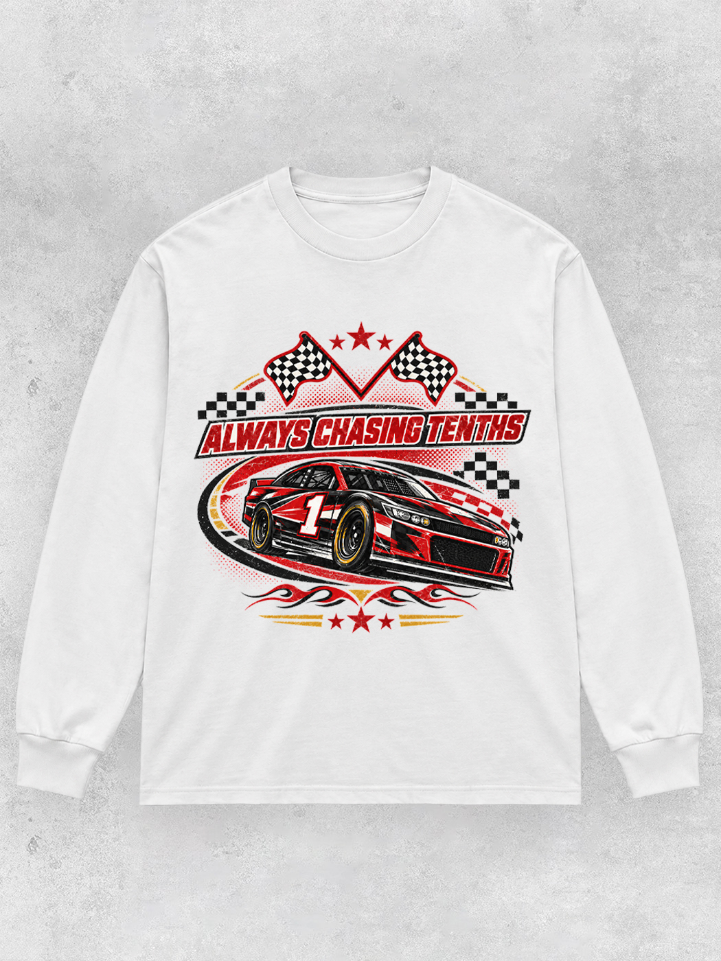Grinram Always Chasing Tenths Classic Long Sleeve T-Shirt