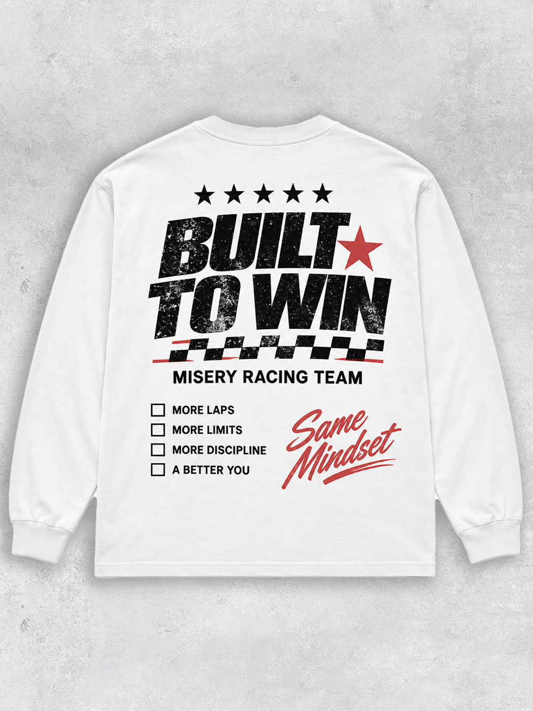 Grinram Misery Racing Team Classic Long Sleeve T-Shirt