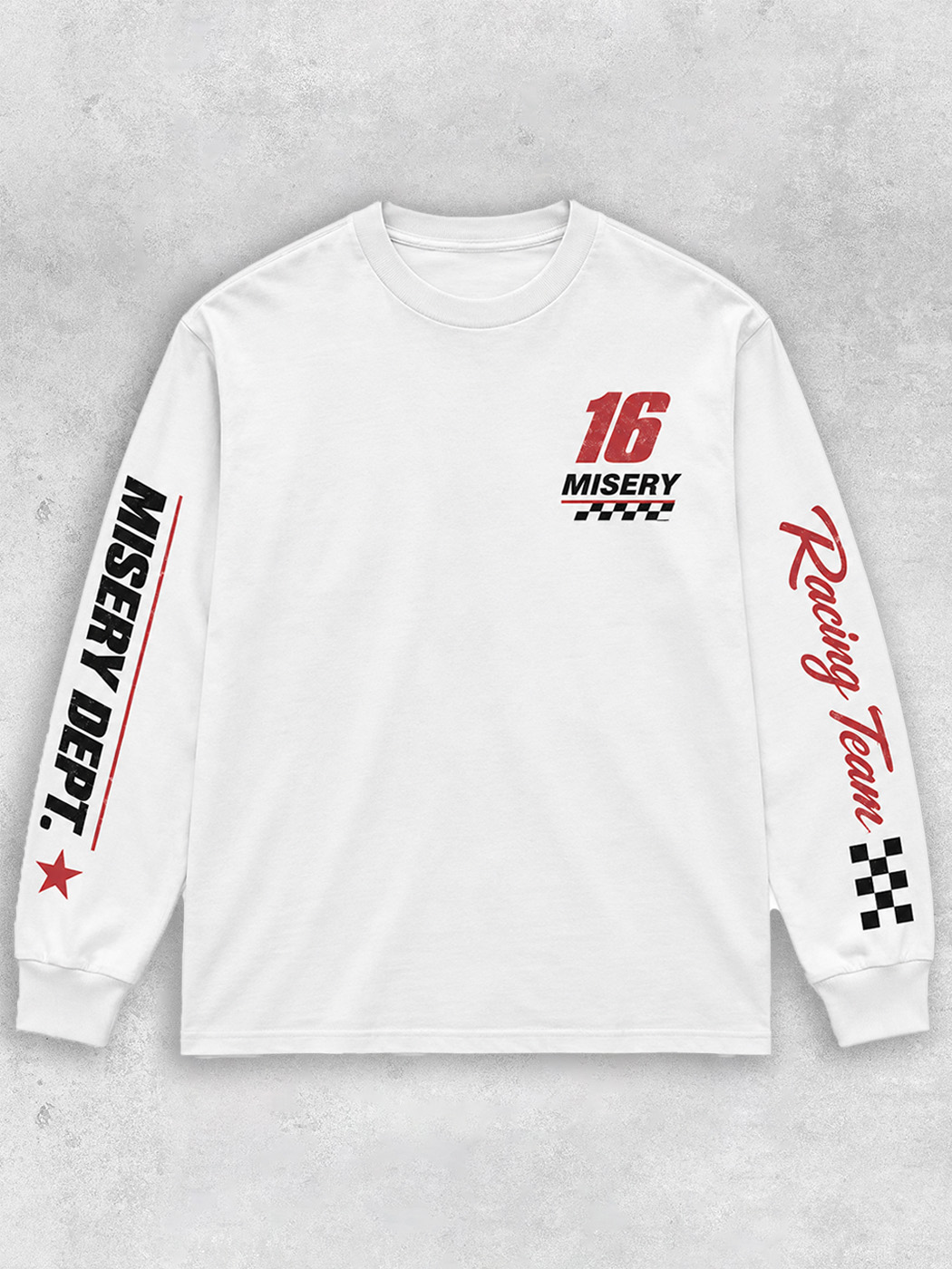 Grinram Misery Racing Team Classic Long Sleeve T-Shirt