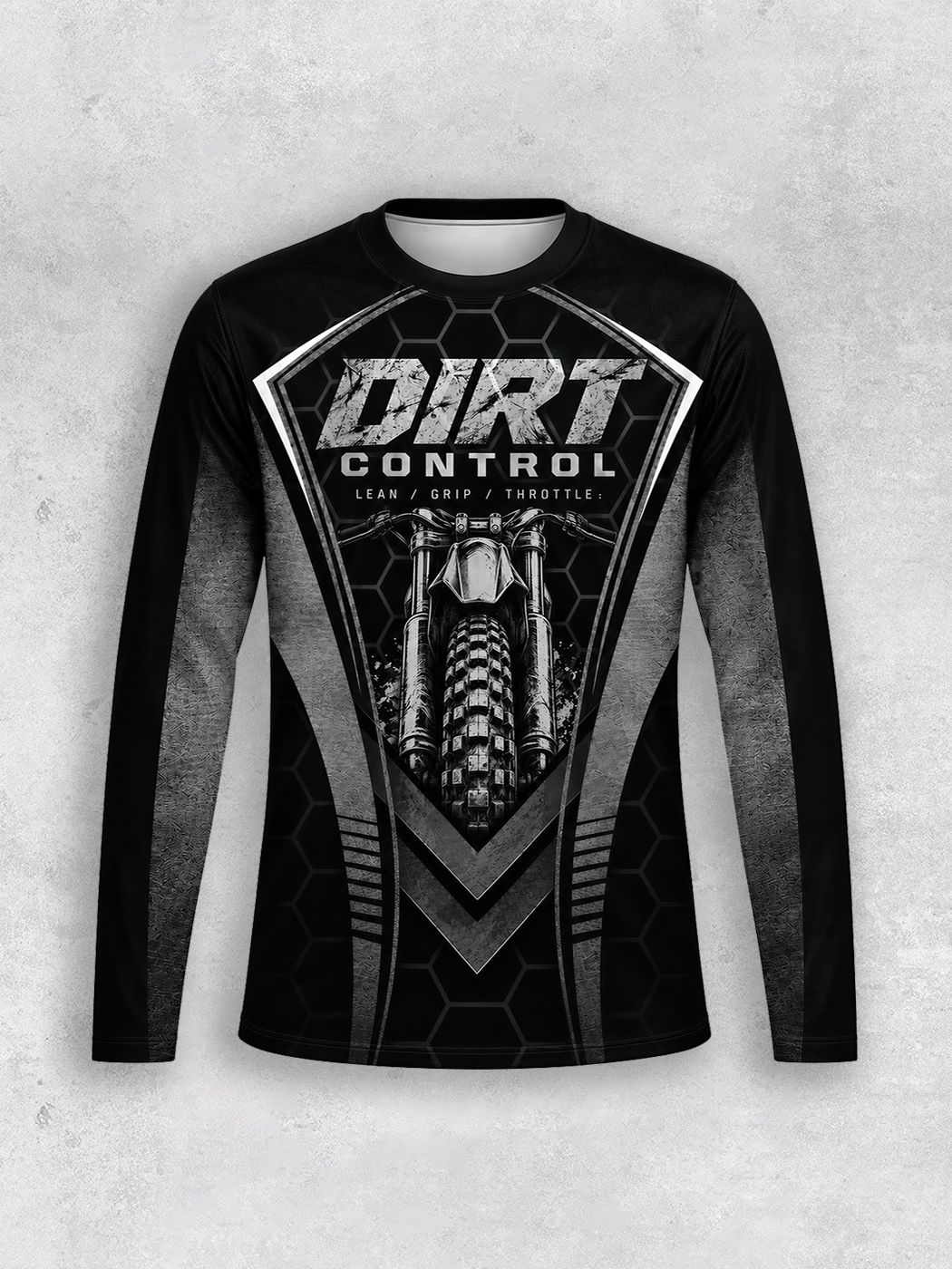 Grinram Dirt Control Lean 48° Motocross Jersey