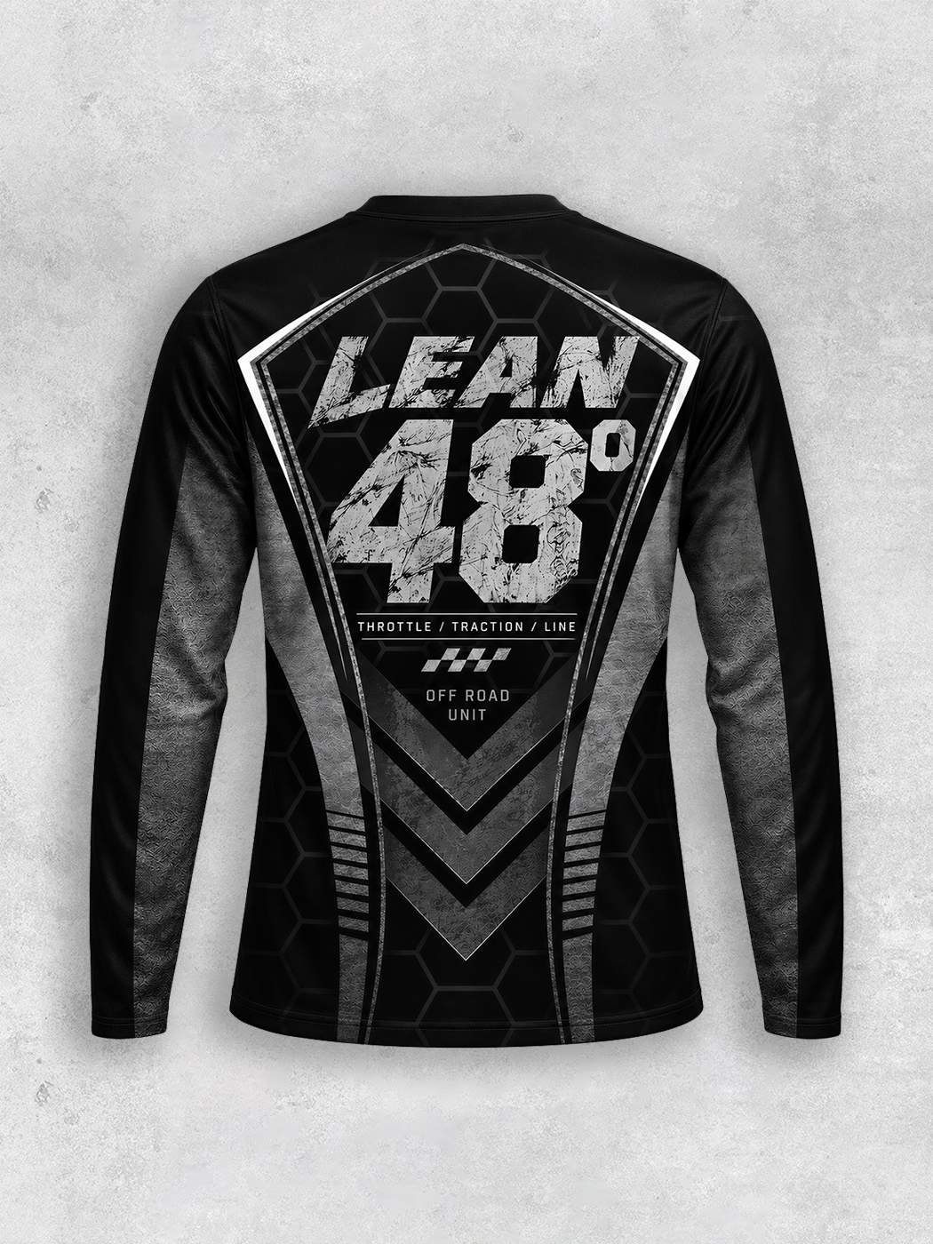 Grinram Dirt Control Lean 48° Motocross Jersey