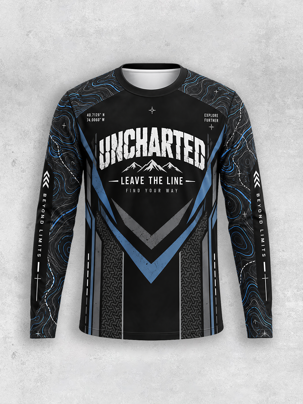 Grinram Uncharted No Fixed Route Motocross Jersey
